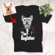Personalized The DogFather Dog Dad Unisex T-shirt