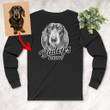 Personalized Dog Long Sleeve Shirt For Humans Backside Long Sleeve Shirt