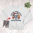 Christmas Official Cookie Taster Custom Dog Crewneck Sweatshirts