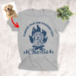Campfire Tales And Wagging Tails Custom Dog Portrait Unisex T-shirt