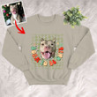 Born To Be Cute Custom Dog Sweatshirt [Christmas Gift]