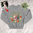 Born To Be Cute Custom Dog Sweatshirt [Christmas Gift]