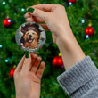 Hi Dog Christmas Ornament Personalized | Forever Loved Dog Ornament