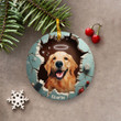Hi Dog Christmas Ornament Personalized | Forever Loved Dog Ornament