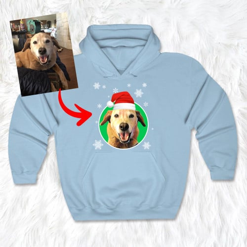 Personalized Dog Colorful Oil Painting Men & Women Hoddie Christmas for Dog Lovers
