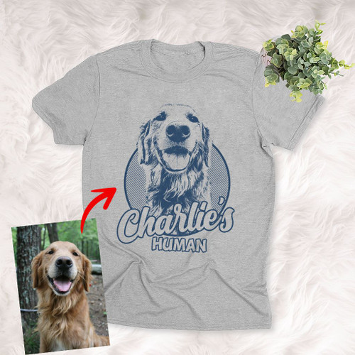 Personalized Dog Shirts For Humans Custom Dog T-shirts