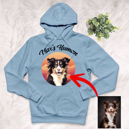 Personalized Pet Colourful Painting - Marvelous Beloved Pet Unisex Hoodie For Pet Owners