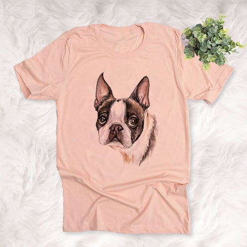 French Bulldog Water Color Style Dog Lover Unisex T-shirt