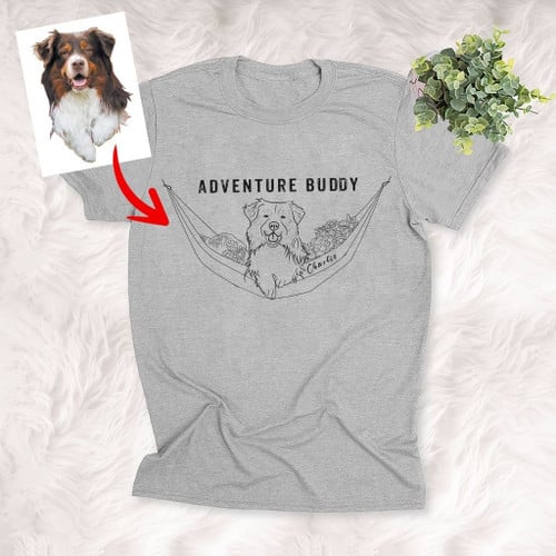 Adventure Buddy Custom Unisex T-shirt For Humans