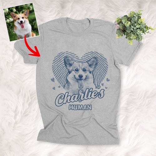 Lovable Custom Dog T-Shirt [For Humans]
