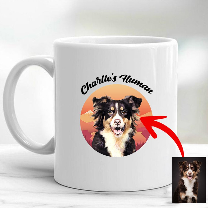 Personalized Pet Colourful Painting - Marvelous Beloved Pet Mug For Pet Owners