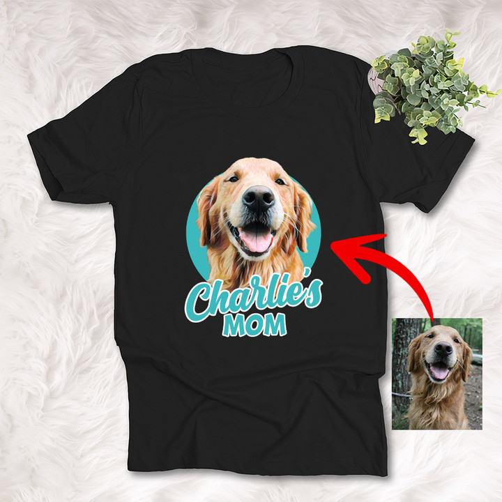 Customized Pet Colourful Painting Unisex T-shirt For Dog Mom Mother's Day Special Gift