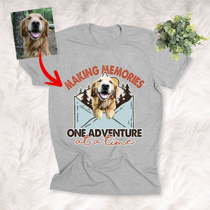 Adventure With Dog Custom Unisex T-shirt