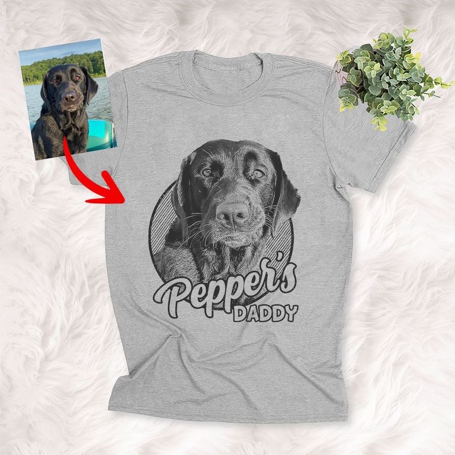 Omringd nicht Op grote schaal Personalized Dog Shirts For Humans Custom Dog T-shirts For Dog Lovers -  MyPawArts