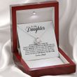 (Almost Sold Out) To My Daughter - Never Forget That i Love You - Necklace