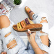 Tri - Color Comfy Bunion Corrector Orthopedic Sandal Shoe 🔥HOT DEAL - 50% OFF🔥