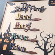 Personalized Halloween Family Name Plaque 🔥HOT DEAL - 50% OFF🔥