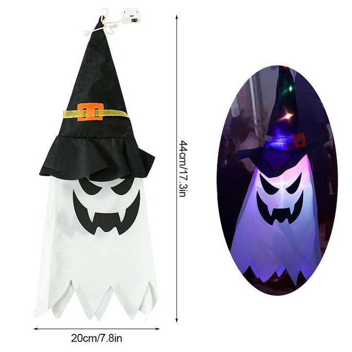 Halloween LED Flashing Light Hanging Ghost Decoration 🎃 Early Halloween Sale 50% Off 🎃