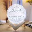 Dad To Daughter - You Live In It - Moon Lamp