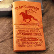 Dad To Daughter - Fill this book up with moments worth experiencing every day - Vintage Journal