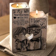 For My Wife - I Love You - Candle Holder