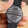 Mom To Son - I Love You More Than Anything In The World - Wooden Watch
