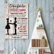Dad To Daughter - My Love, My Life, My God's Gift - Vertical Matte Posters