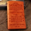 Dad To Daughter -  You Are Braver Than You Believe - Vintage Journal