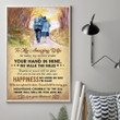 To My Wife - My World Is Smile - Vertical Matte Poster