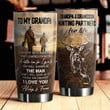 To My Grandpa - Hunting Partners For Life - Tumbler