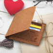 Dad To Son - Because I Love You - Bifold Wallet
