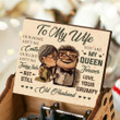 To My Wife -  you are my queen forever - Music Box Color
