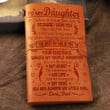 Dad to Daughter - Because I Love You - Vintage Journal
