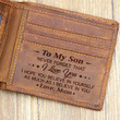 Mum To Son - Never Forget That I Love You - Bifold Wallet