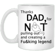 Thanks Dad For Your Lucid Decision - FTD - 11 oz. White Mug