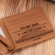 Mom To Son - I Am The Storm - Bifold Wallet