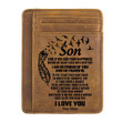 Mom To Son - I Am So Proud Of You - Card Wallet