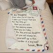 Mom To Daughter - I Want You To Know I Love You - Blanket