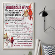 Husband To Wife - You Complete Me - Vertical Matte Posters