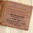 Grandpa To Grandson - Never Forget That I Love You - Bifold Wallet