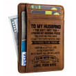 To My Husband - I'm Proud To Be Yours - Card Wallet