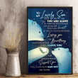 Mom to Son - I Am Always Right There In Your Heart - Vertical Matte Posters