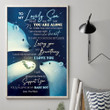 Mom to Son - I Am Always Right There In Your Heart - Vertical Matte Posters