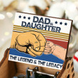 Dad And Daughter - The Legend And The Legacy - Music Box