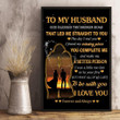 Wife To Husband - You Complete Me - Vertical Poster