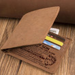 Dad To Son - Walk As If You Own The Place - Bifold Wallet