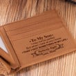 Mom To Son - When I Look At You - Bifold Wallet