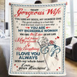 Husband To Wife - You Are My Incredible Woman - Blanket