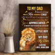Son To Dad - I Know It's Not Easy - Vertical Matte Posters