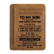 Mom To Son - Life Isn't About Waiting For The Storm To Pass - Card Wallet